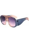 NIUASH Lunettes de Soleil polarisées Lunettes de Soleil pour Femmes Lunettes de Conduite HD Lens Oversized Ladies Shades Larg