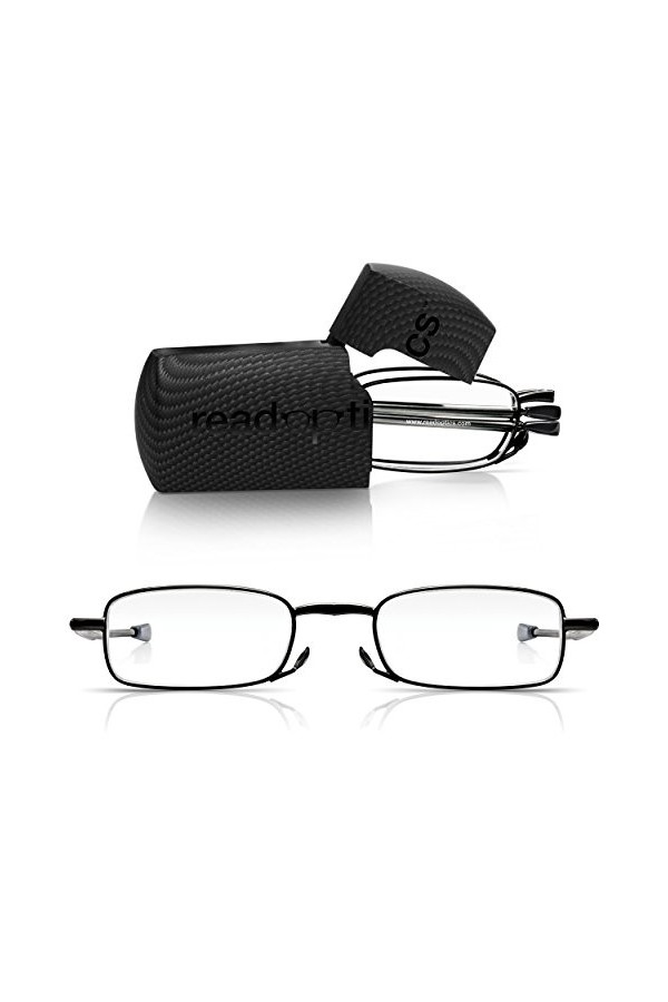 Read Optics Lunettes de lecture pliantes pour hommes et femmes, lunettes pliantes anti-lumière bleue, lunettes de lecture pli