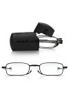Read Optics Lunettes de lecture pliantes pour hommes et femmes, lunettes pliantes anti-lumière bleue, lunettes de lecture pli