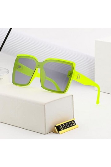 DAPERCI Marque surdimensionné Lunettes de Soleil Femmes Mode Vintage décoratif Lunettes de Soleil Dames Lunettes de Plein air