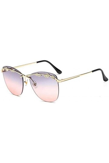 NIUASH Lunettes de Soleil polarisées Lunettes de Soleil pour Femmes Accessoires pour Lunettes Lunettes sans Monture en métal 