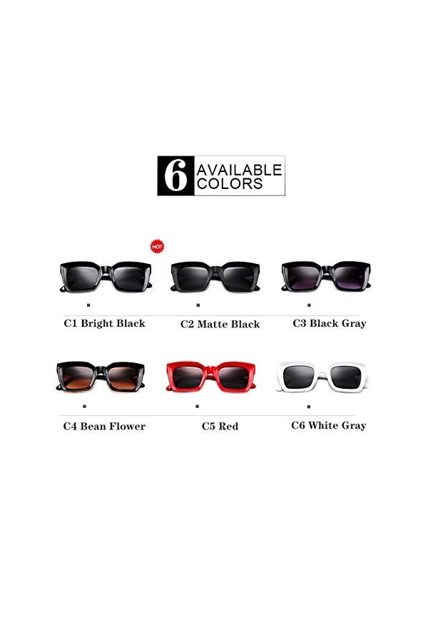 Lunette De Soleil Homme Rétro Carré Femmes Lunettes De Soleil pour Hommes Lunettes Classiques Vintage Lunettes De Soleil De D