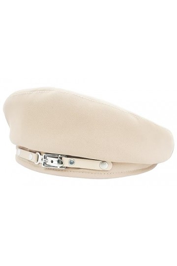 Maeau Réglable Béret Casquette Femme Classique Chapeau de Peintre Vintage Coton Newsboy Cap Solide Béret Basque, A1Beige, tai