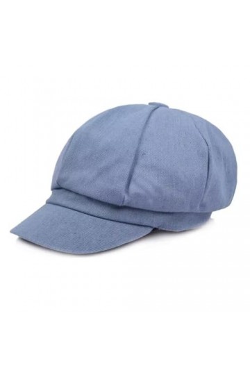 CHENNUO Casquette dété pour femme, bleu clair, 54
