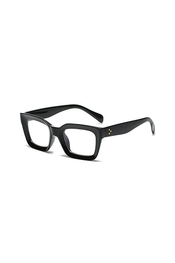 MUTYNE Lunettes de soleil de luxe pour femmes conduite lunettes de soleil femme UV400 Vintage carré nuances dames, C8 Transpa