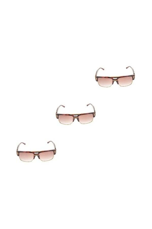 Holibanna 3Pcs Lunettes De Soleil Pour Hommes Lunettes Pour Hommes Lunettes De Soleil De Sport De Mode Pour Hommes Lunettes D