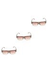 Holibanna 3Pcs Lunettes De Soleil Pour Hommes Lunettes Pour Hommes Lunettes De Soleil De Sport De Mode Pour Hommes Lunettes D