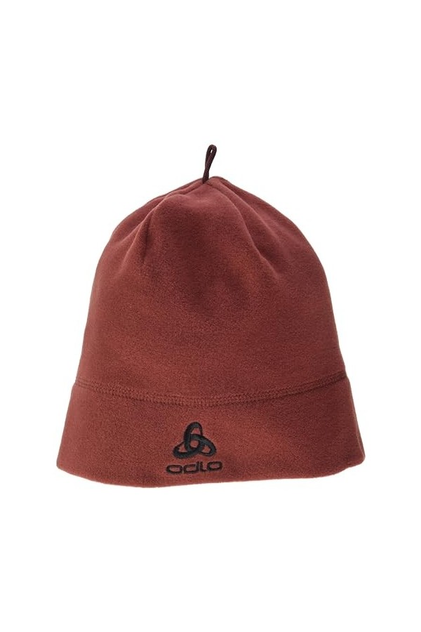 Odlo Microdoublure Polaire Chaude et écologique Béret, Rouge, Taille Unique Mixte