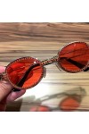 Mode Blu-Ray Pretection Rétro Lunettes De Soleil Rondes Femmes Vintage Steampunk Lunettes De Soleil pour Hommes Lentille Clai