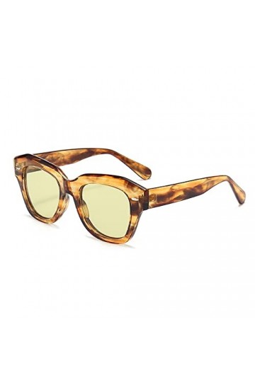 HPIRME Lunettes de soleil surdimensionnées de rue femmes Vintage grand carré hommes lunettes de soleil UV400 nuances noires, 