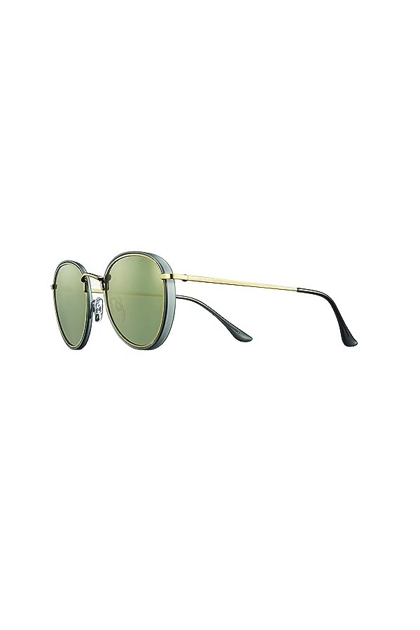 Solar Argent Sunglasses, Gris/Or, Taille Unique Womens