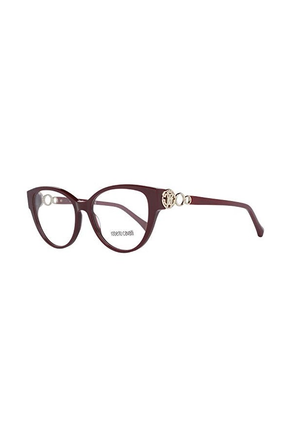 Roberto Cavalli RC5057 Montures de Lunettes, Bordeaux Luc, 54 Mixte Adulte