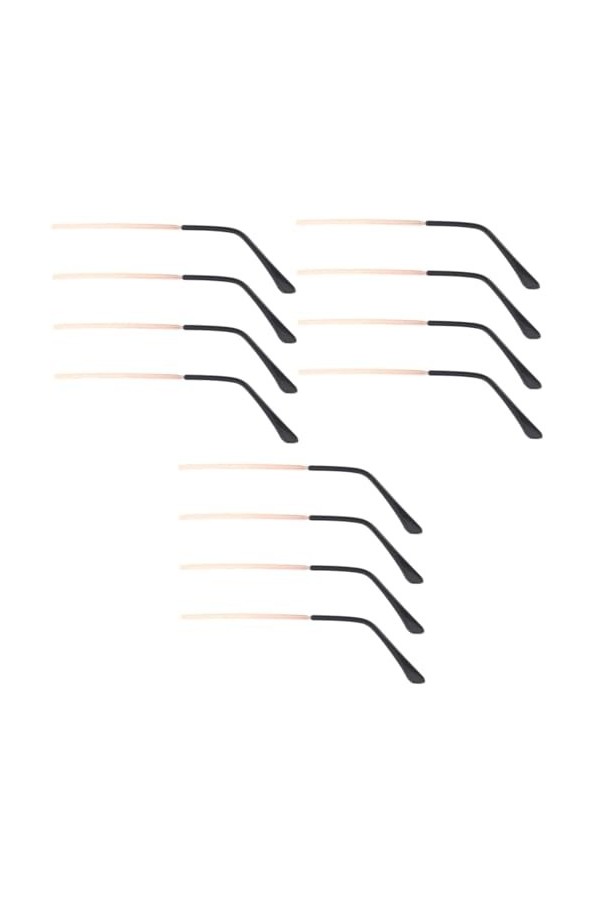 UKCOCO 6 Paires Jambes De Lunettes Kit De Réparation De Lunettes De Soleil Remplacement du Bras De Lunettes Bras De Lunettes 