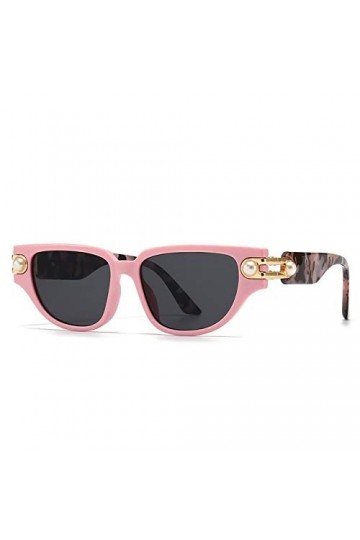 HPIRME Lunettes de soleil yeux de chat femmes lunettes de soleil dégradé rose dames nuances vertes lunettes dété UV400, rose