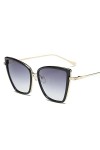 DAPERCI Mode Lunettes de Soleil Yeux de Chat Femmes Vintage Femme Lunettes rétro Cateye Lunettes de Soleil pour Femmes