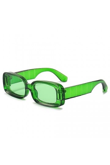 Lunettes De Soleil Carrées À La Mode pour Hommes Et Femmes, Lunettes De Soleil UV400 Portables pour Lextérieur, Cadeau Colo