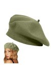 Béret, Béret Artiste, Francais Beret, Chapeau Béret, Béret Français Classique, Beret avec Cachemire, Béret Femme Vintage, Fem
