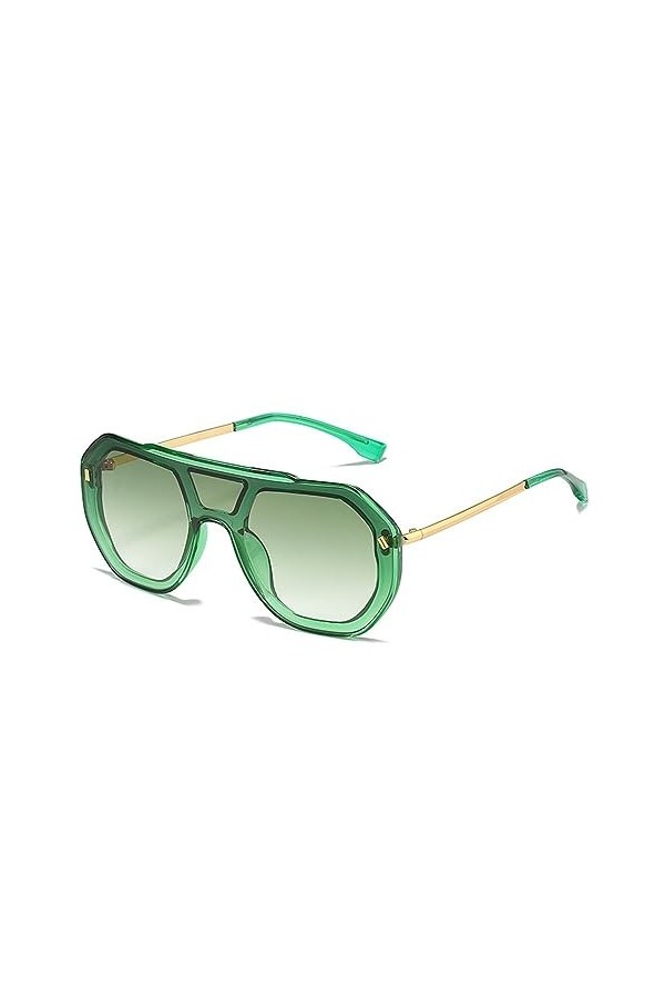 Lunettes De Soleil Rétro À Large Monture pour Hommes Et Femmes, Tendance À Lextérieur, Lunettes De Soleil UV400, Cadeau Col
