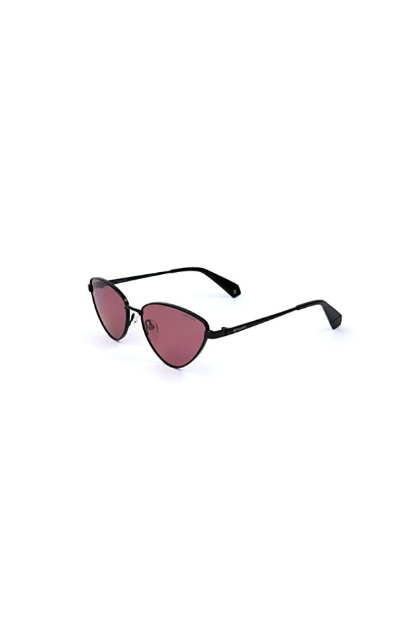 Polaroid PLD 6071/Sx Lunettes de Soleil Femme, Noir/Rose, 56/17/140