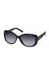 Polaroid PLD4014S D28 Noir Brillant PLD4014S Butterfly Sunglasses Polarised Lens Category 3