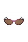 Polaroid Lunettes de soleil Lunettes PLD 4109 / S 0T4 / SP Couleur femme Rose bronze Taille des verres 52 mm