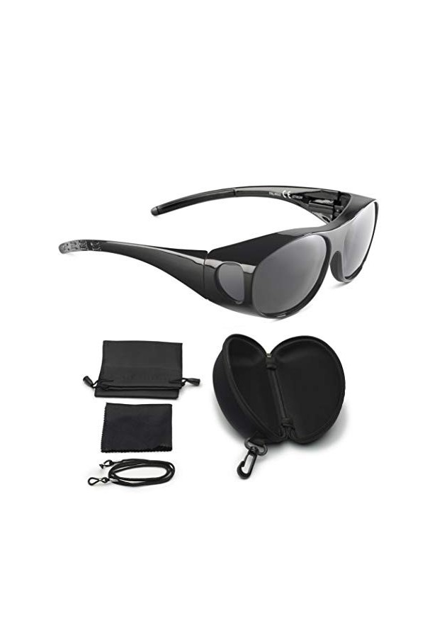 Mediaaktive - Lunette de soleil - Femme Multicolore Noir