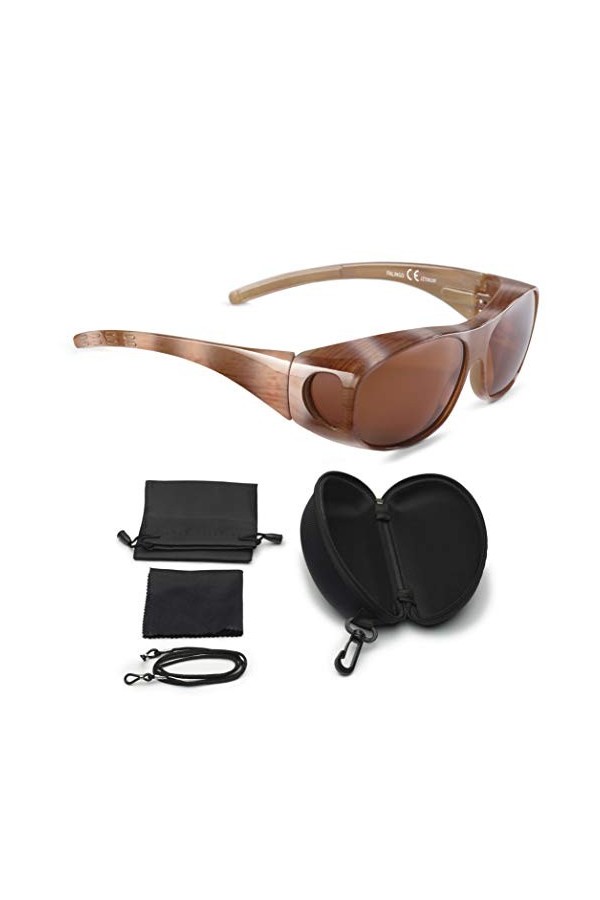 Mediaaktive - Lunette de soleil - Femme Multicolore Noir