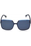 Polaroid PLD 6128/S Sunglasses, PJP/C3 Blue, 59 Womens