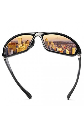 YIMI Lunettes de soleil polarisées de sport pour homme et femme pour cyclisme, conduite, pêche, golf, protection UV400, lunet