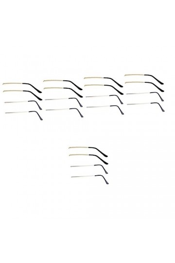 iplusmile 10 Paires Jambes De Lunettes Pattes De Rechange Pour Lunettes Jambe De Lunettes Réparation De Lunettes Remplacement