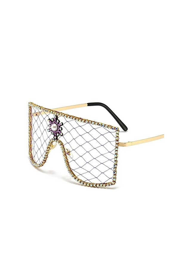 EkeNoz Lunettes de Soleil for Femmes, fête, Bal, Tournage, Vacances en Plein air, Plage Color : D, Size : 1 