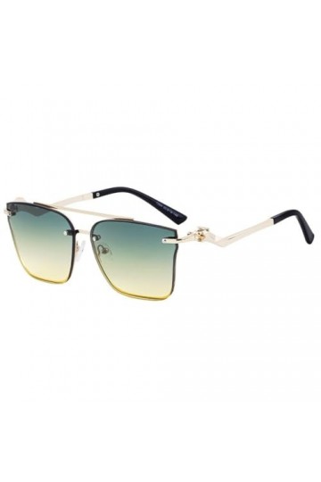 MUTYNE Lunettes de soleil œil de chat pour femmes, lunettes de mode sans monture, C7, taille unique