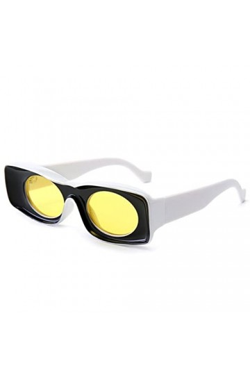 Lunettes de soleil à petite monture for hommes et femmes, for vacances en plein air, conduite, tendance, Shopping, cadeau Co