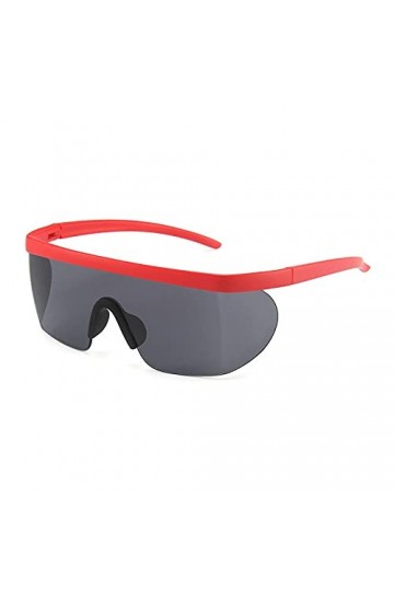 Fasion Sunglasses des Lunettes de Soleil Sport Lunettes De Soleil Surdimensionnées Femmes De Luxe Rétro Une Pièce Lunett