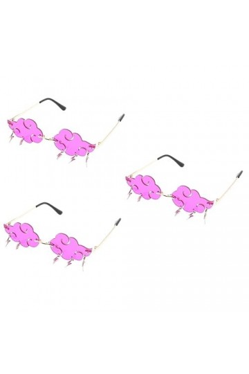 Abaodam 3Pcs Pas De Lunettes De Soleil Lunettes De Soleil Vintage Enfant Lunettes De Soleil Lunettes De Soleil À La Mode Glan