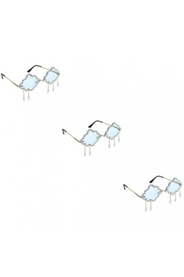 Holibanna 3 Paires De Lunettes De Soleil Nuage Lunettes De Soleil Pour Femmes Lunettes Hippie B0By4Qknwf Lunettes De Soleil S