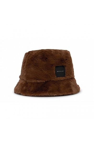 REPLAY AW4290.000.A0208 Chapeau, Brick Brown 060, S-M Femme