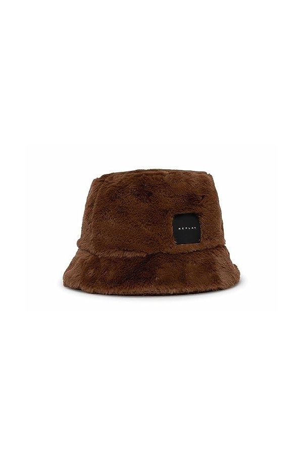 REPLAY AW4290.000.A0208 Chapeau, Brick Brown 060, S-M Femme