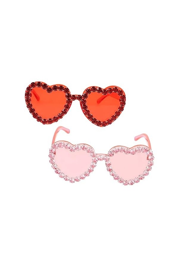 UPKOCH 4 Pièces Lunettes De Soleil Lunettes Accessoires Méchants Lunettes De Soleil Stupides Enfants Lunettes Drôles Lunettes