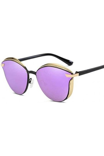 NIUASH Lunettes de Soleil polarisées Mode Femme Couleur Lunettes de Soleil polarisées Femmes Oeil de Chat Lunettes de Soleil 