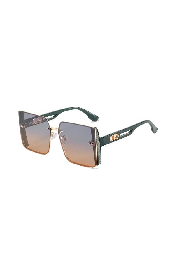 SUYGGCK Lunettes de Soleil Lunettes De Soleil Polarisées Lunettes De Soleil Carrées Men Femmes Uv400 Lunettes De Soleil Unise