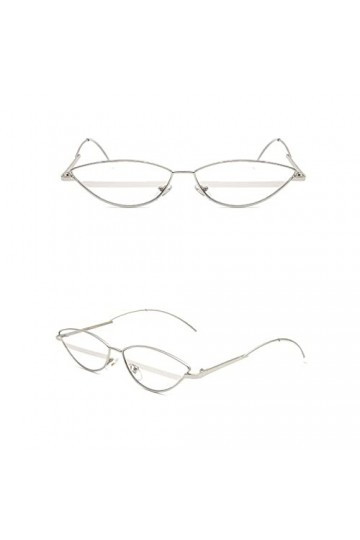 Petites Lunettes de Soleil Yeux de Chat Femmes Pliant Les Jambes Rouge Miroir revêtement Bande lentille Mignon Lunettes de So