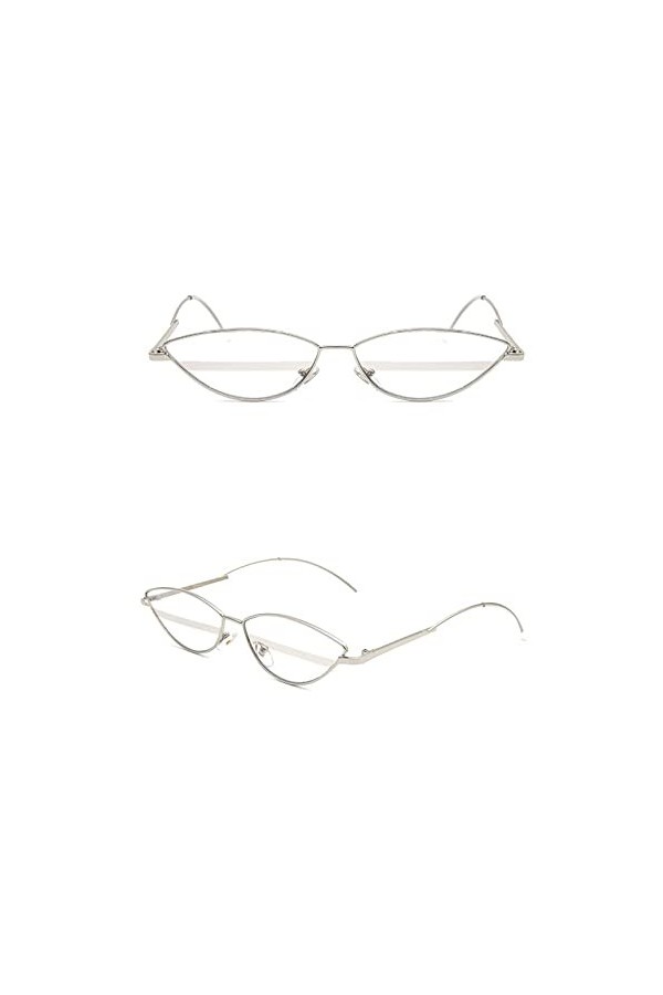 Petites Lunettes de Soleil Yeux de Chat Femmes Pliant Les Jambes Rouge Miroir revêtement Bande lentille Mignon Lunettes de So