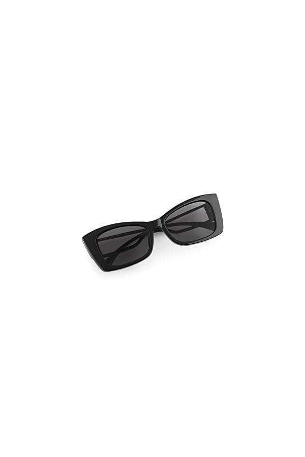 Bilge Karga Bevans Lunettes de soleil pour homme et femme UV400, Noir