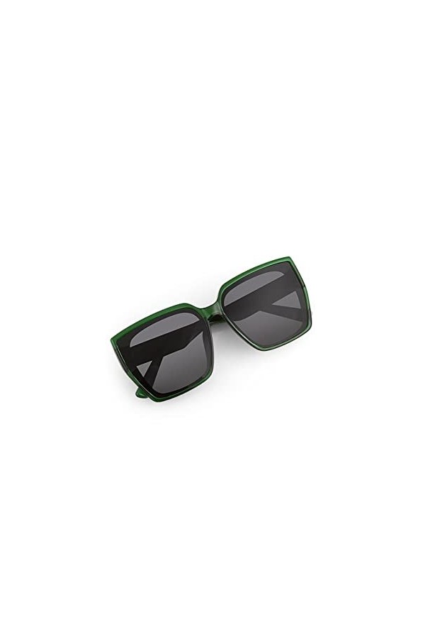 Bilge Karga Dorwn Lunettes de soleil unisexe UV400 pour homme et femme, vert