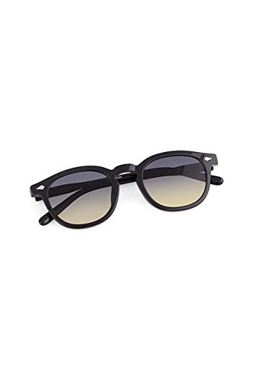 Bilge Karga Firoz Lunettes de soleil polarisées UV400 pour homme et femme, Noir