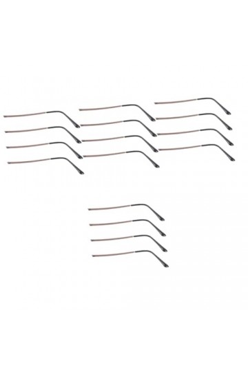 Homoyoyo 8 Paires Jambes De Lunettes Temple Des Lunettes De Soleil Pièces De Rechange Pour Lunettes De Soleil Kit De Réparati