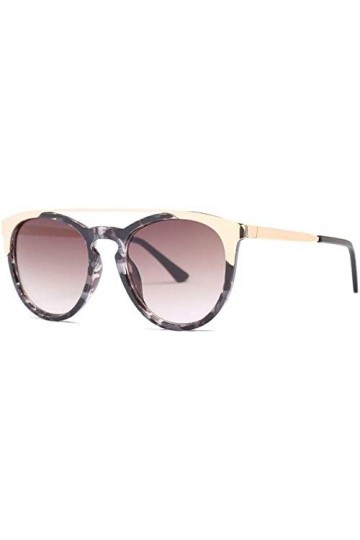 NIUASH Lunettes de Soleil polarisées Lunettes de Soleil Yeux de Chat Femmes Lunettes de Soleil Originales en métal de Luxe po