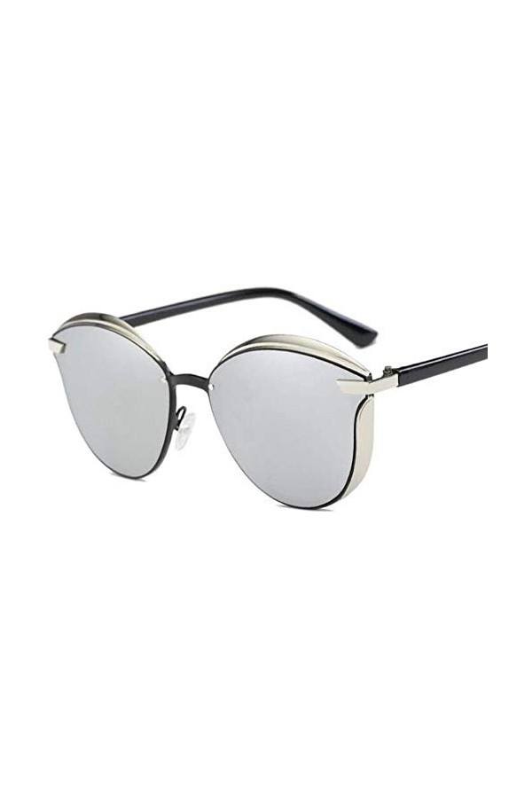 NIUASH Lunettes de Soleil polarisées Mode Femme Couleur Lunettes de Soleil polarisées Femmes Oeil de Chat Lunettes de Soleil 