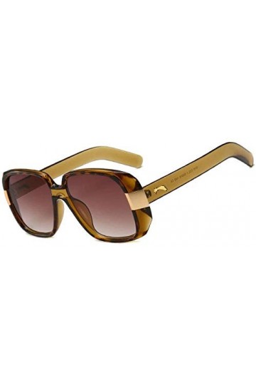 NIUASH Lunettes de Soleil polarisées Lunettes de Soleil carrées Hommes Lunettes de Soleil surdimensionnées pour Femmes lentil